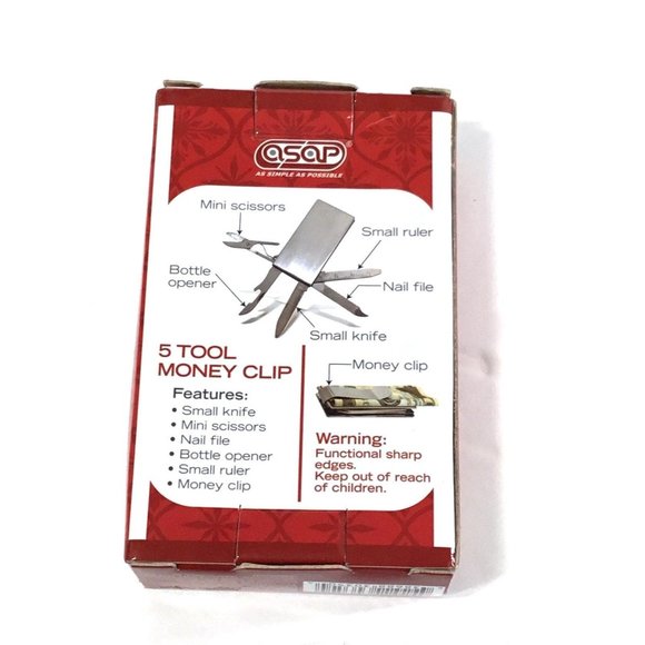 Multi Tool Money Clip - Picture 3 of 12